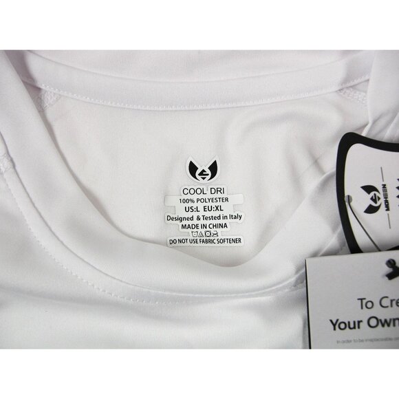 Mens Short Sleeve Size L Performance T-Shirt Quick Dry UPF 50+ Athletic - Picture 3 of 5